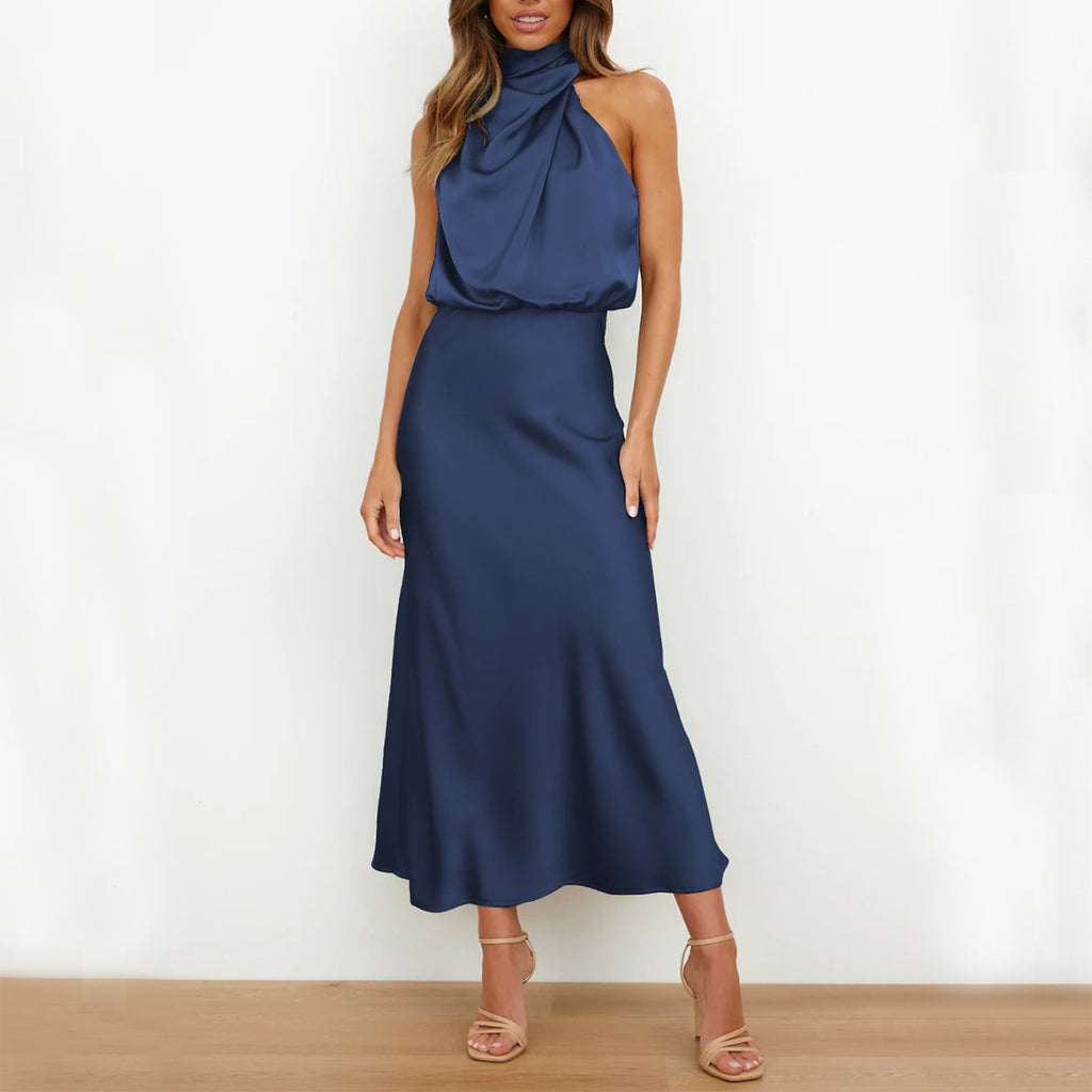 Women’s Summer Sleeveless Dress – Elegant Evening Party Club Outfit