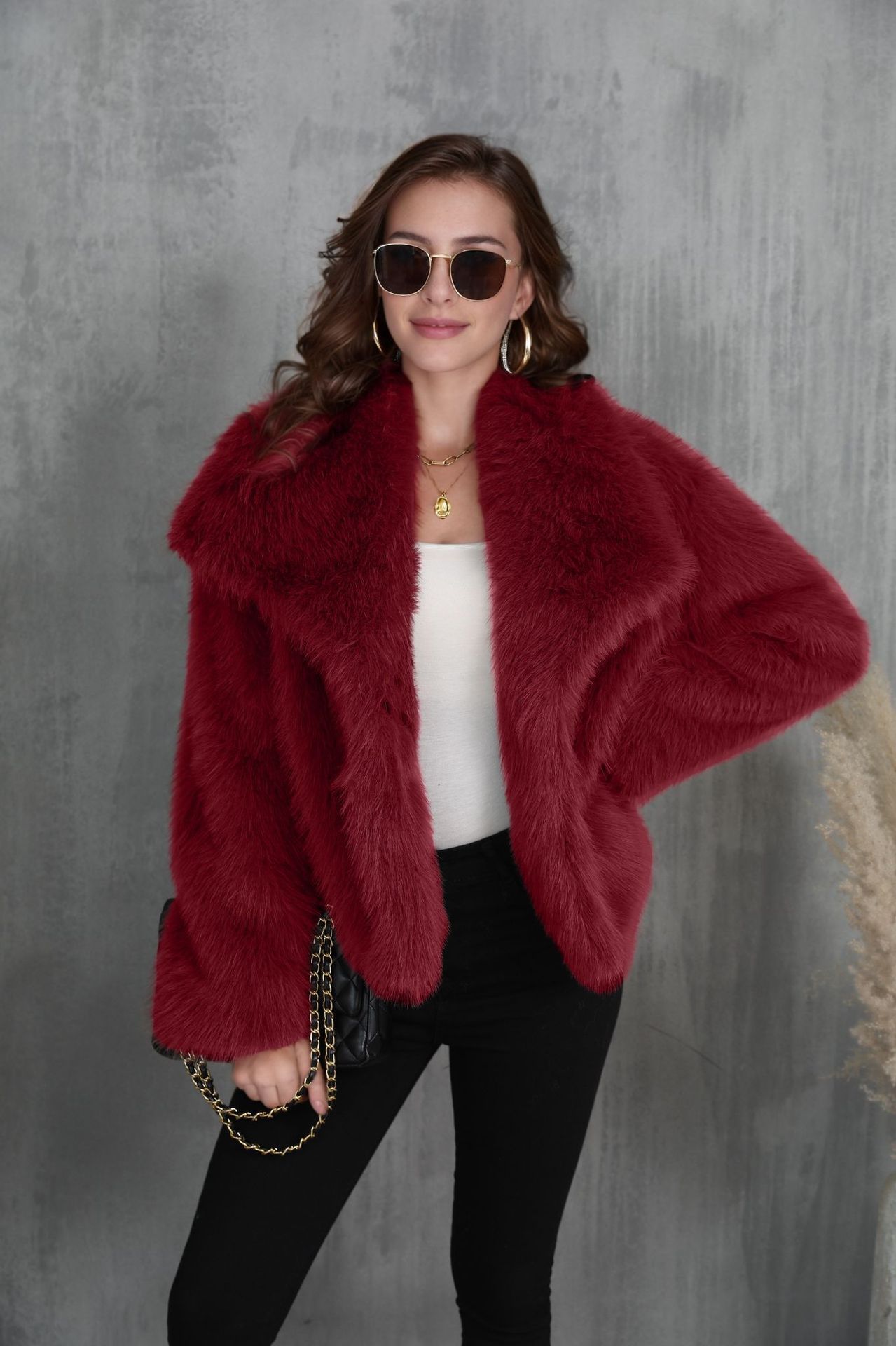 SnowFluff Plüschjacke