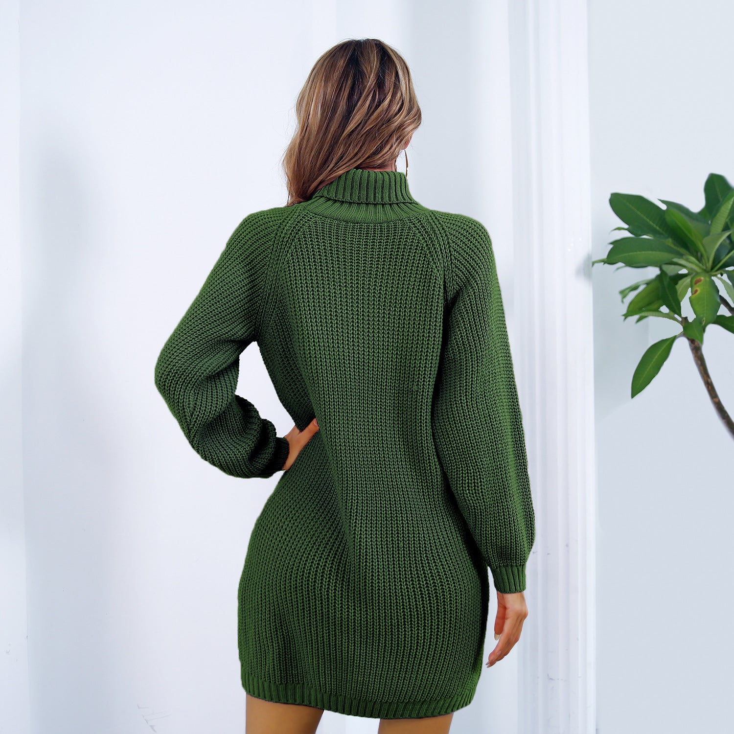 FrostElegance Rollkragenkleid