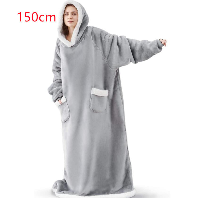 Snuggle Cloud Hoodie-Decke