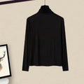 Elegant 3-Piece Outfit – Knitted Sweater Top with Shirt and Wide-Leg Pants
