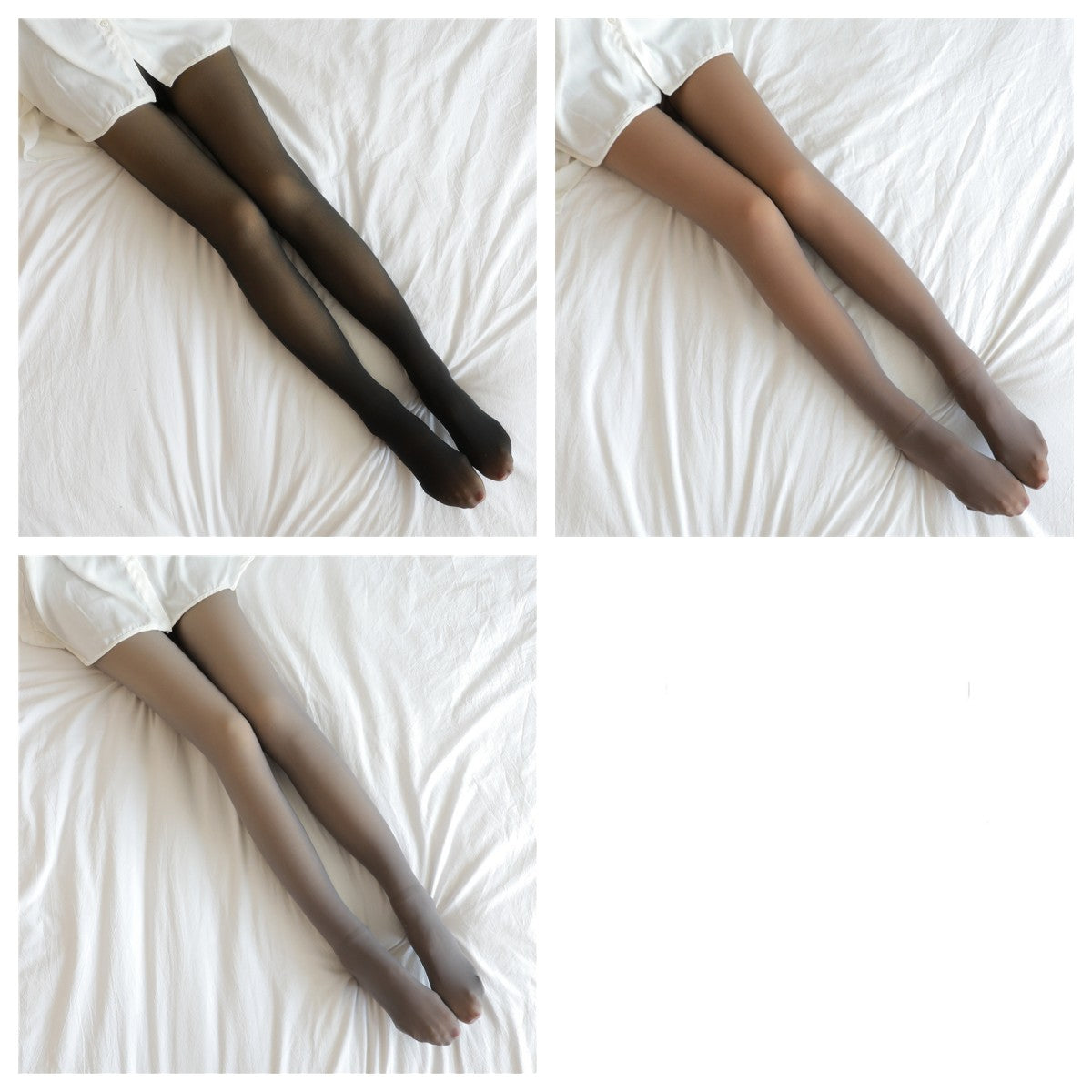 Arctic Warmth Sheer-Look Tights
