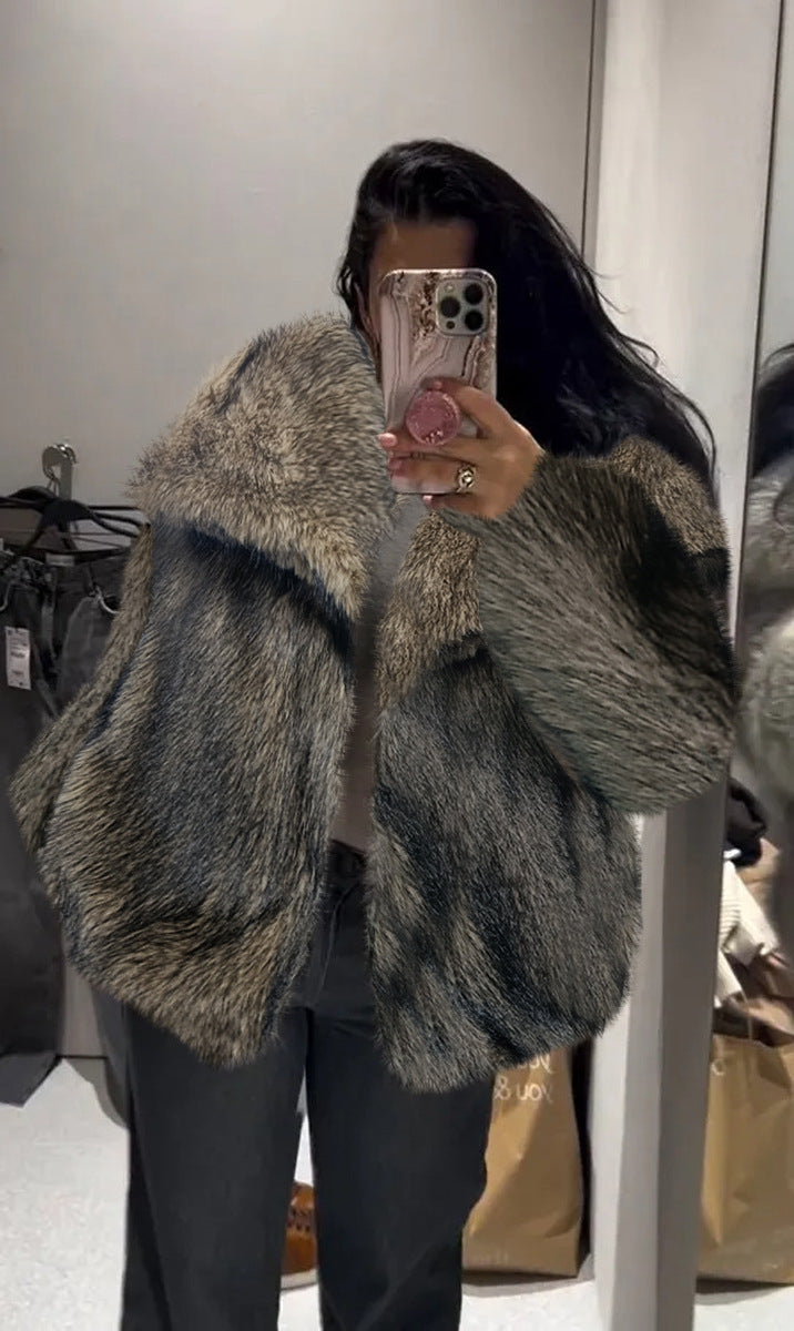 SnowFluff Plüschjacke