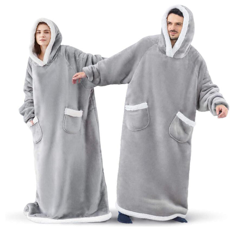 Snuggle Cloud Hoodie-Decke