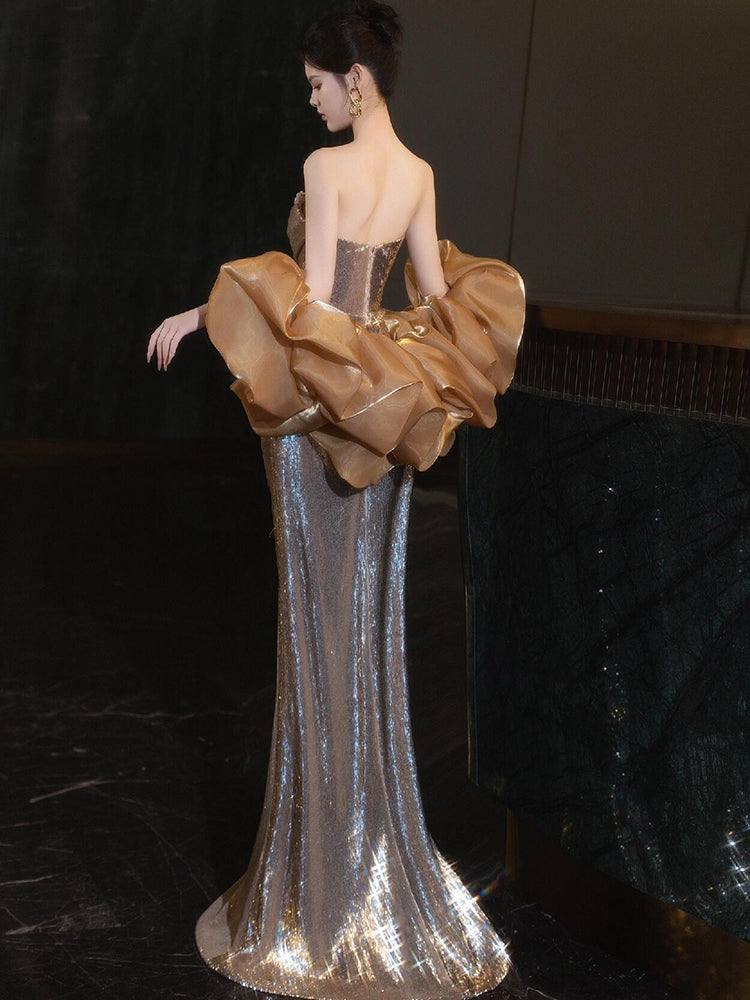 Nischen-Bankett-Temperament-Abendkleid