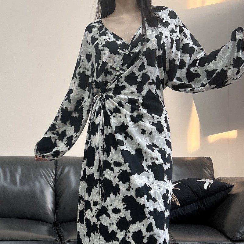 Women's Floral Maxi Dress, Relaxed-Fit A-Line