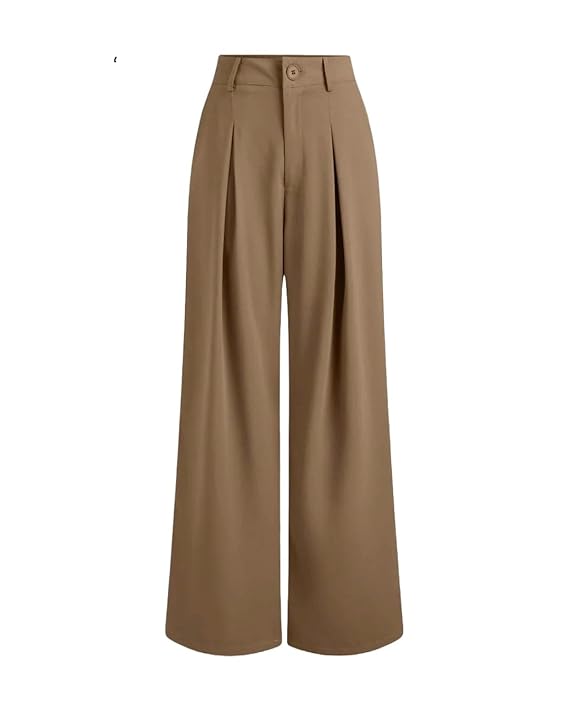 Nermosa High-Waist Korean Trousers with Wide Baggy Fit | Trendy GenZ Streetwear Pants