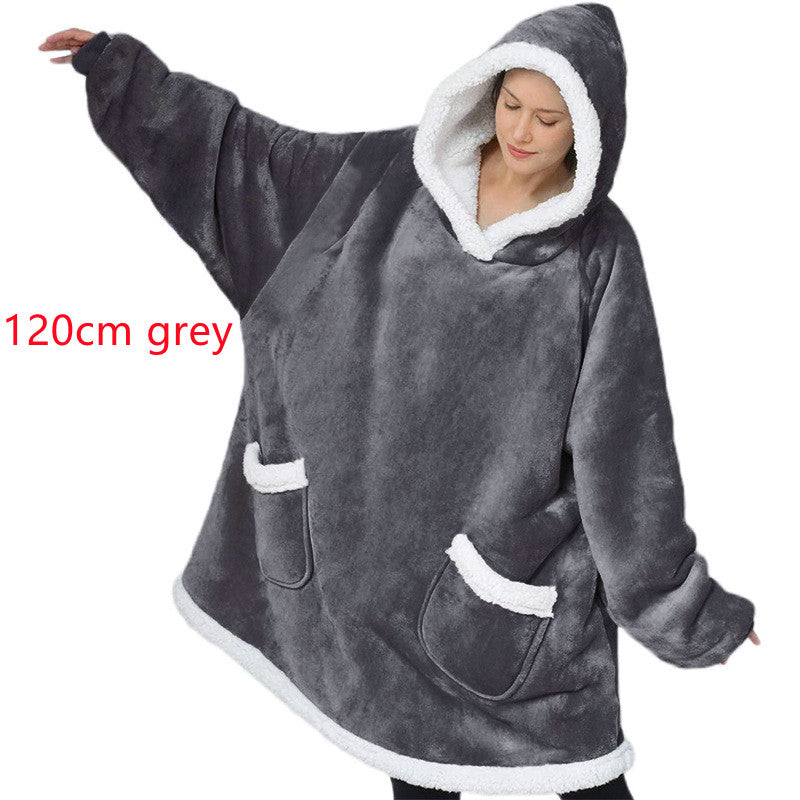 Snuggle Cloud Hoodie-Decke