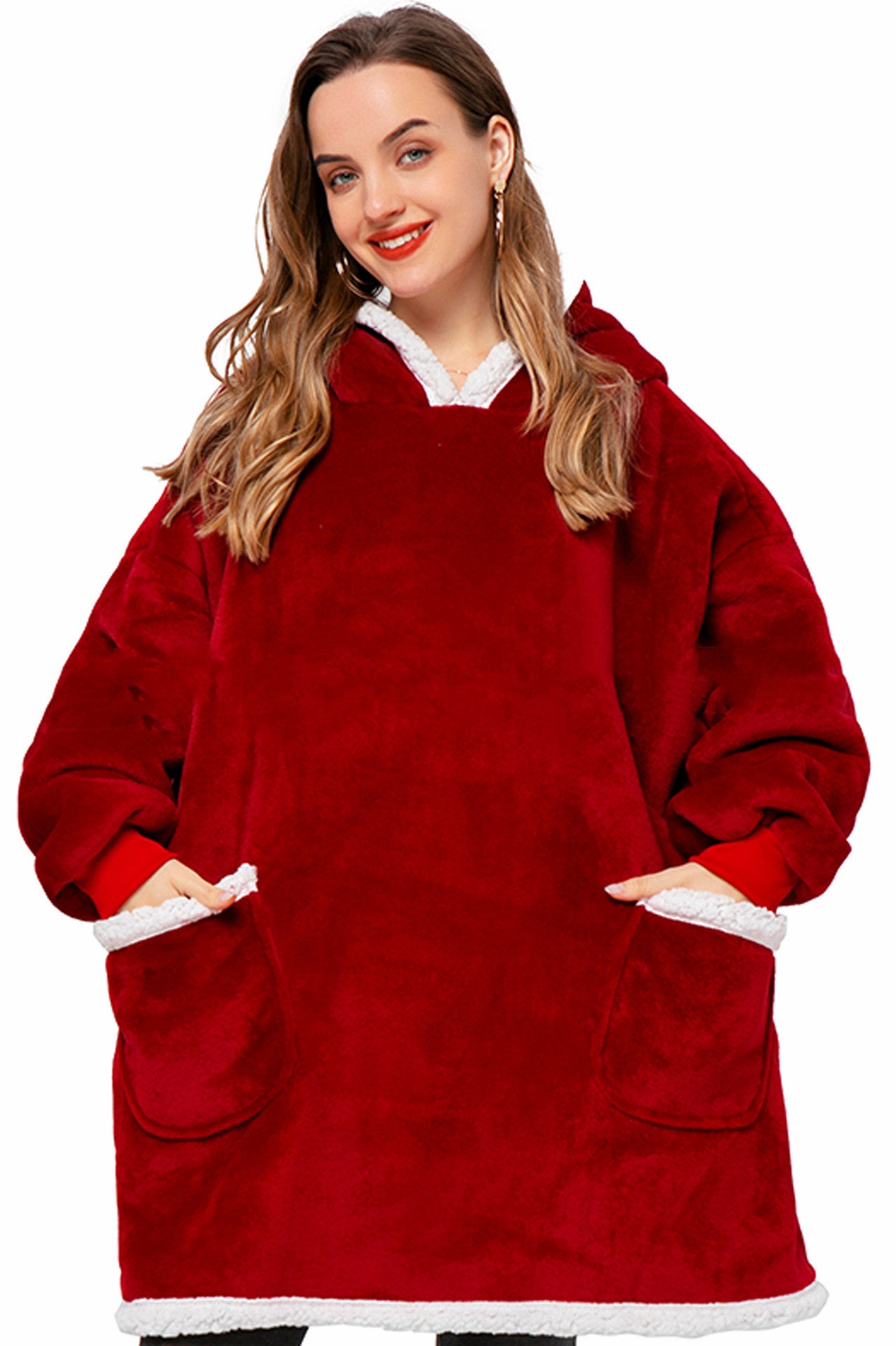 Snuggle Cloud Hoodie-Decke