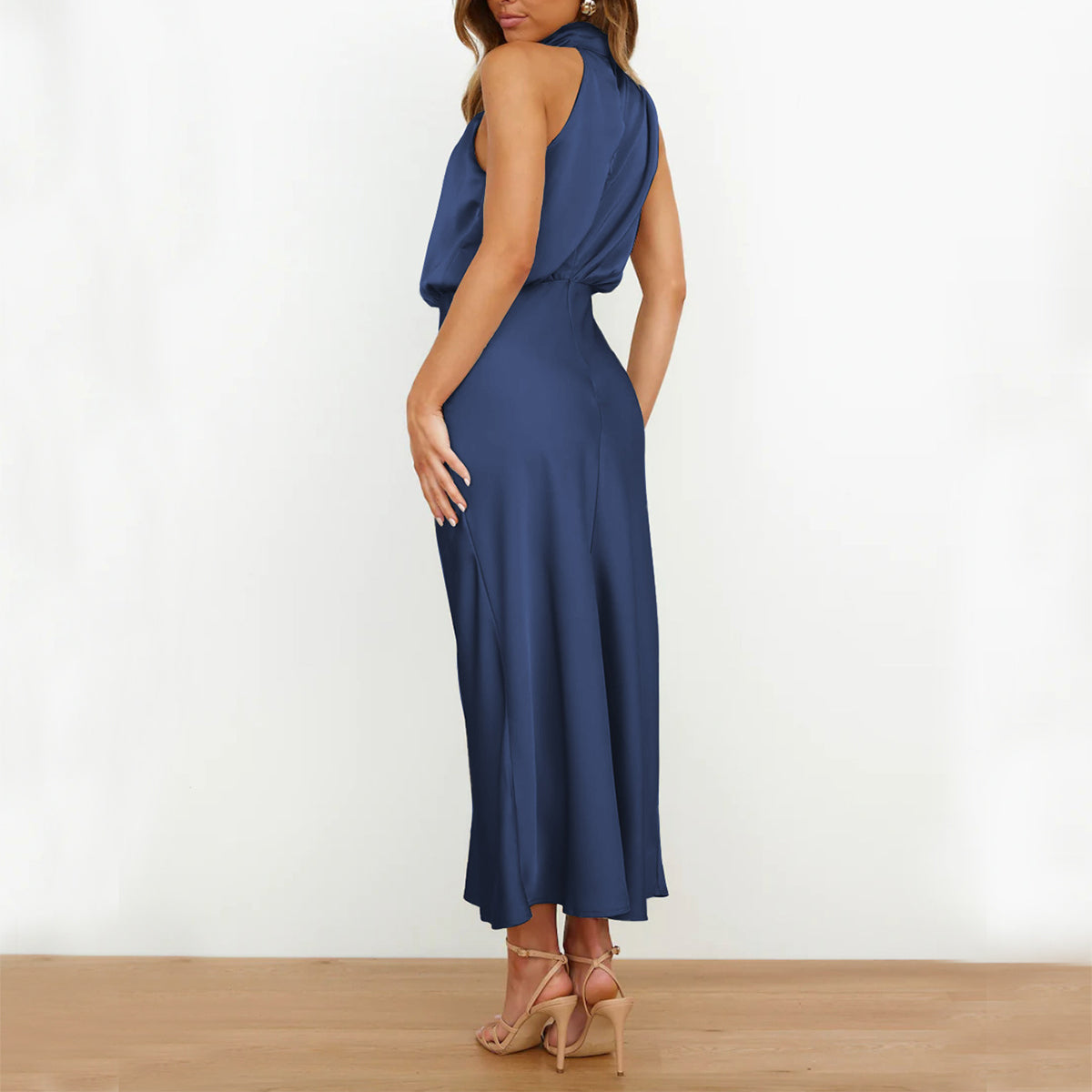 Women’s Summer Sleeveless Dress – Elegant Evening Party Club Outfit