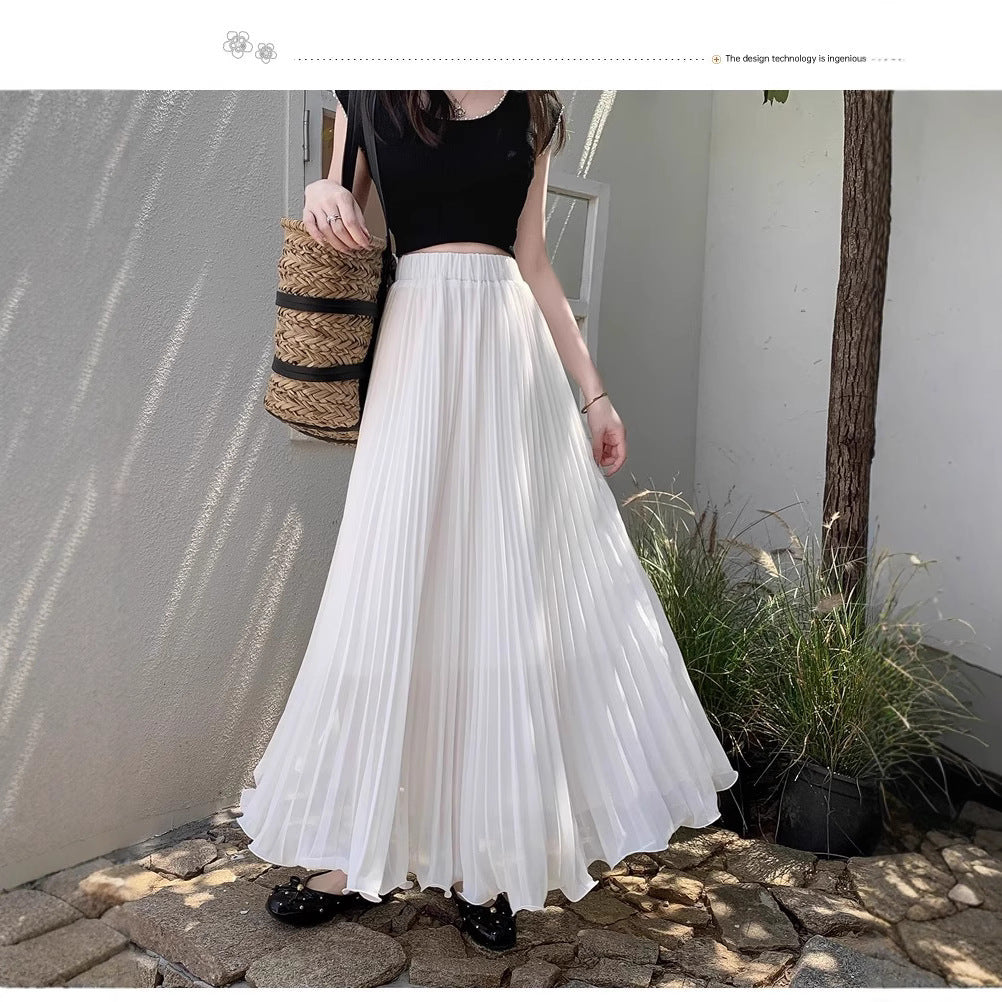 Rosé Flow High-Waist Rock