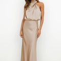 Women’s Summer Sleeveless Dress – Elegant Evening Party Club Outfit
