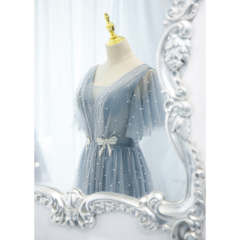 Abendkleid Damen Elegant Temperament Gastgeberin