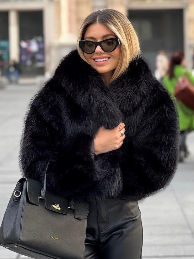 SnowFluff Plüschjacke