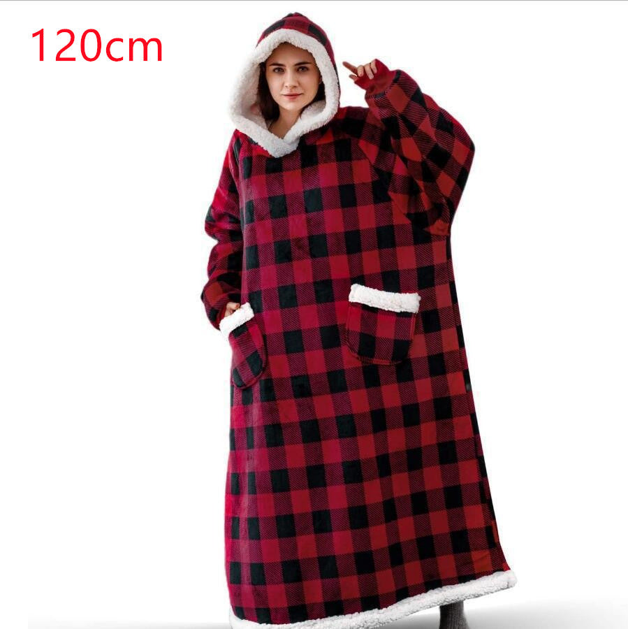 Snuggle Cloud Hoodie-Decke