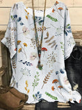 Rosy Day Rundhals-T-Shirt