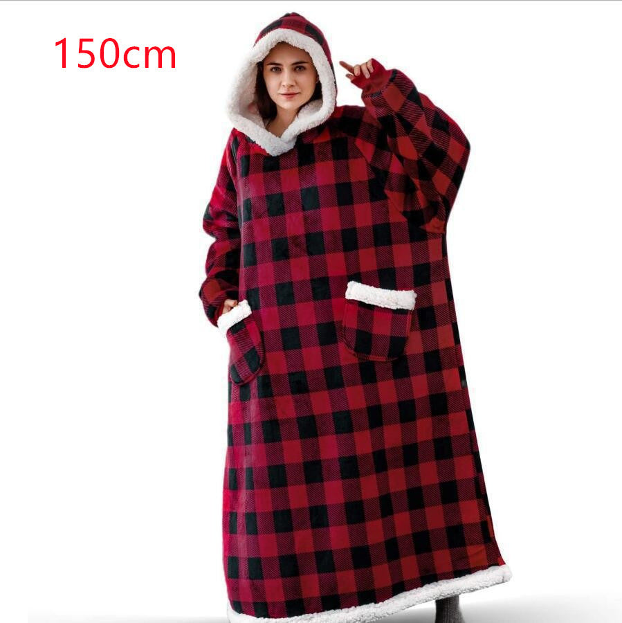 Snuggle Cloud Hoodie-Decke