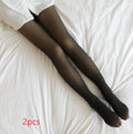 Arctic Warmth Sheer-Look Tights