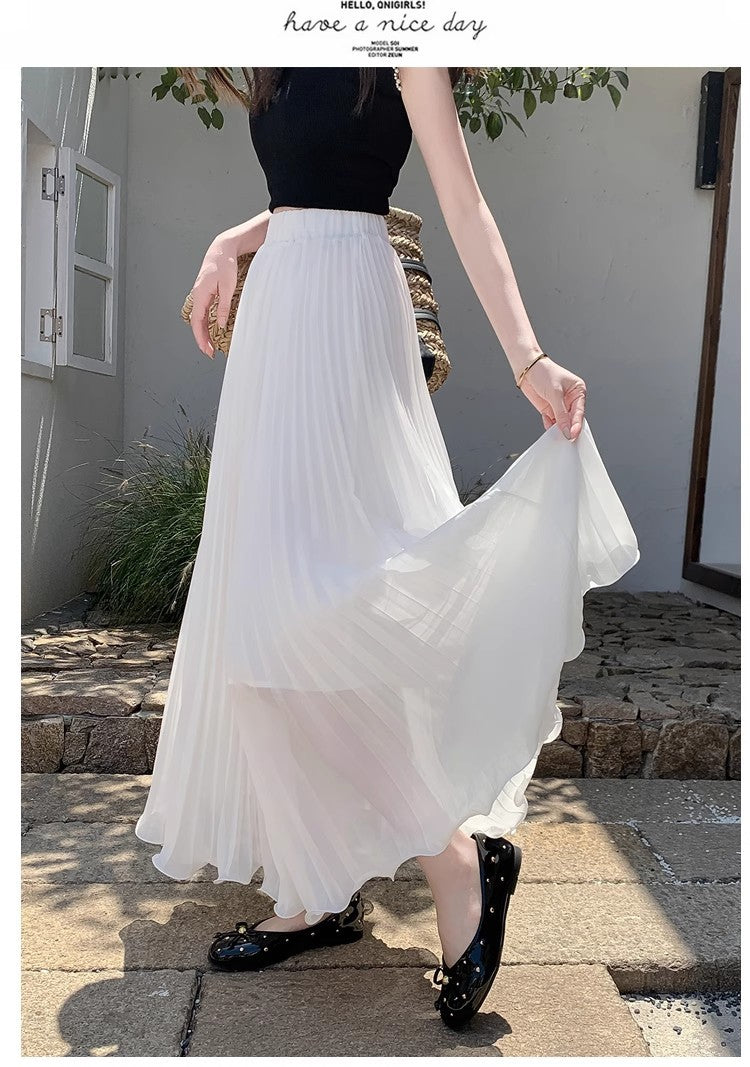 Rosé Flow High-Waist Rock