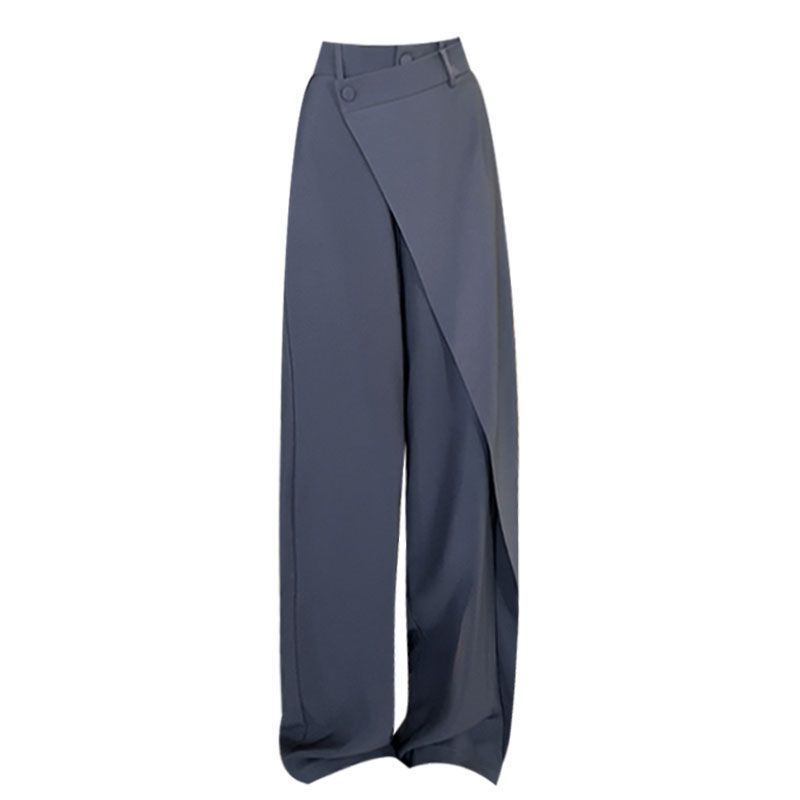 Unregelmäßige weite Hose Ins Fashion Locker geschnittene Damenhose