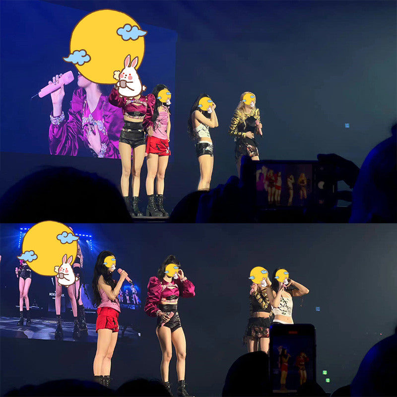 Blackpink Stage Costume Jazz Dance Suit Female