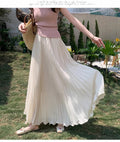 Rosé Flow High-Waist Rock