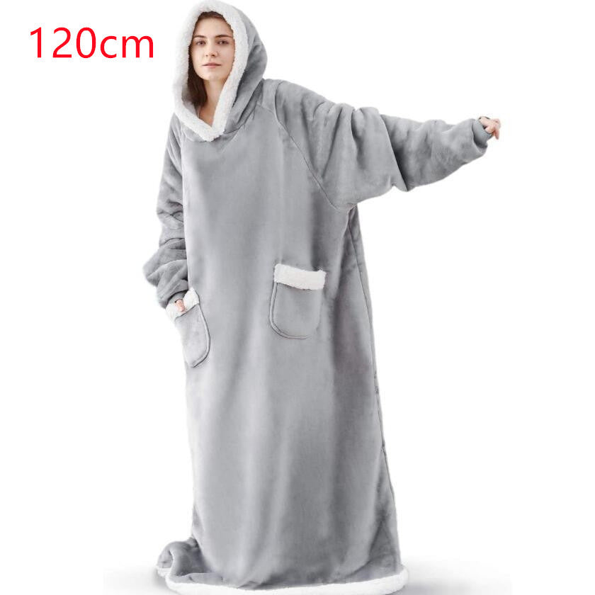 Snuggle Cloud Hoodie-Decke