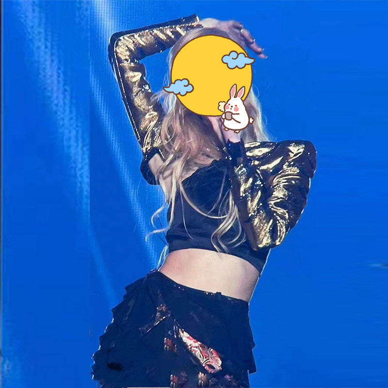 Blackpink Stage Costume Jazz Dance Suit Female