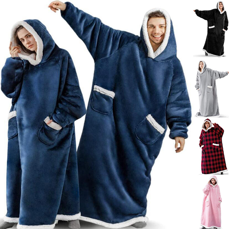 Snuggle Cloud Hoodie-Decke