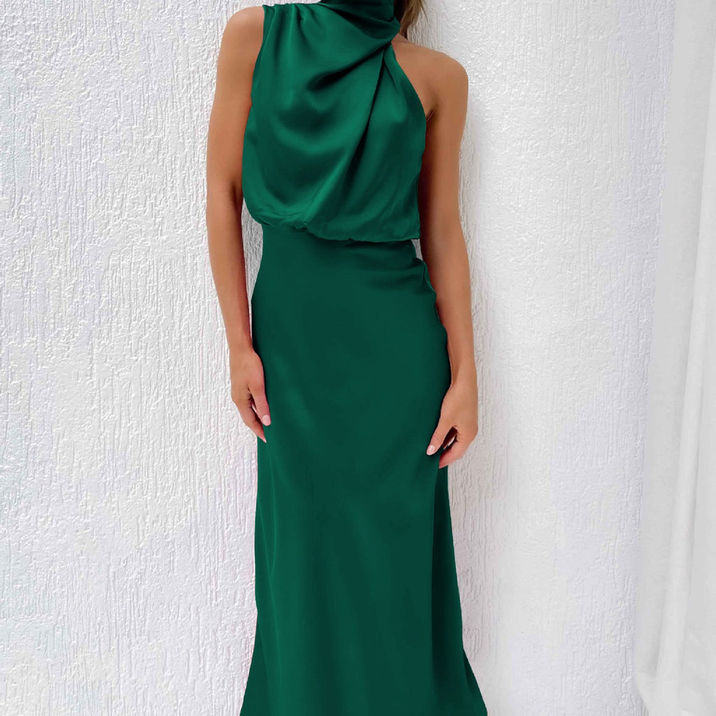 Women’s Summer Sleeveless Dress – Elegant Evening Party Club Outfit