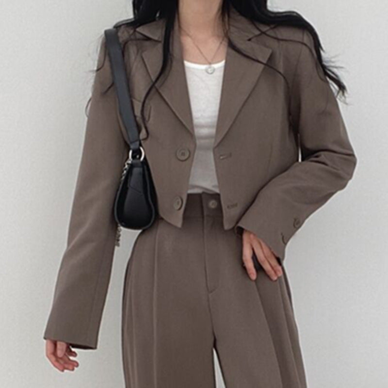Women's Fashion Casual Suit Pants Set